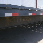 Under Side Of Lowboy Trailer Missed During Truck Washing