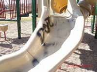 Graffiti Removal In Park 1 Graffiti Removal In Park 1