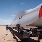 Pressure Washing Huge Windmill Blades 7 Pressure Washing Huge Windmill Blades 7