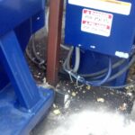 Pressure Washing A Trash Pit At Denver University 01