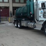 Pressure Washing A Trash Pit At Denver University 12