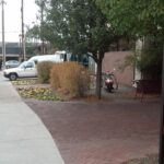 Pressure Washing A Trash Pit At Denver University 13