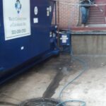 Pressure Washing A Trash Pit At Denver University 15