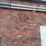 Graffiti Removal At A Shopping Center 12