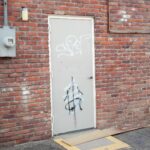 Graffiti Removal At A Shopping Center 13